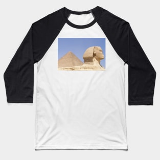 Egypt, Pyramid and Sphinx Baseball T-Shirt